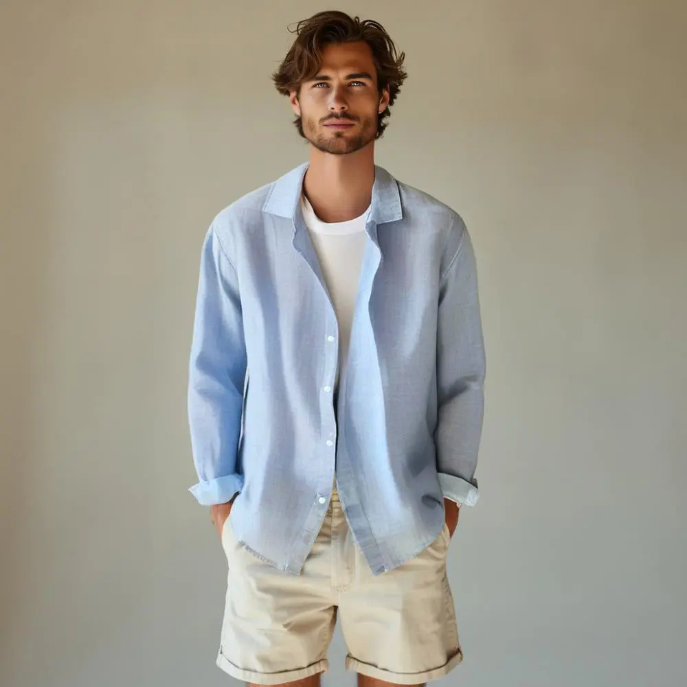 Camisa Beckenham de lino - Image 3