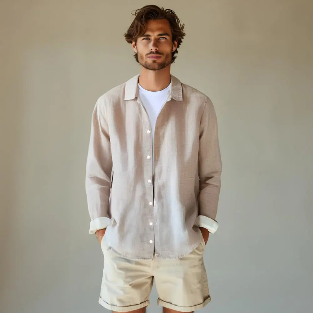 Camisa Beckenham de lino - Image 4