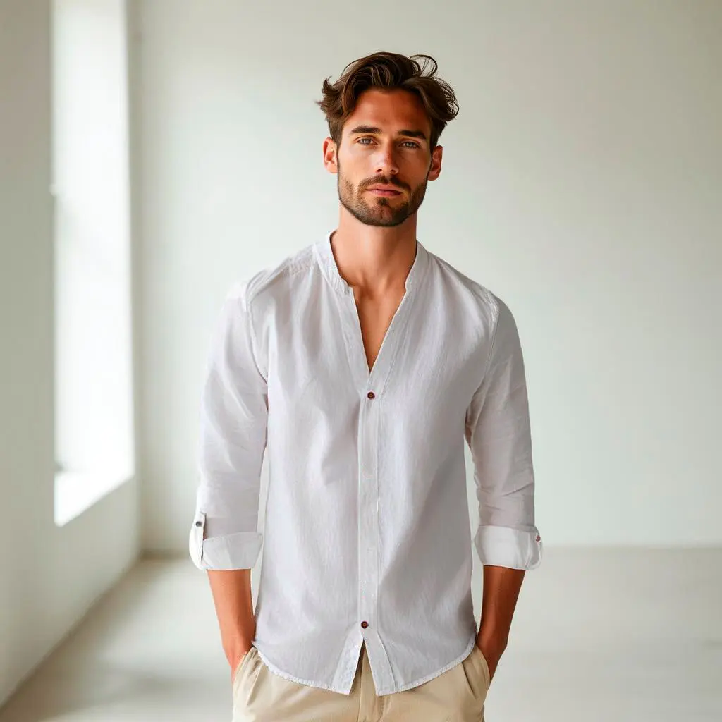 Camisa Bromley de lino - Image 4