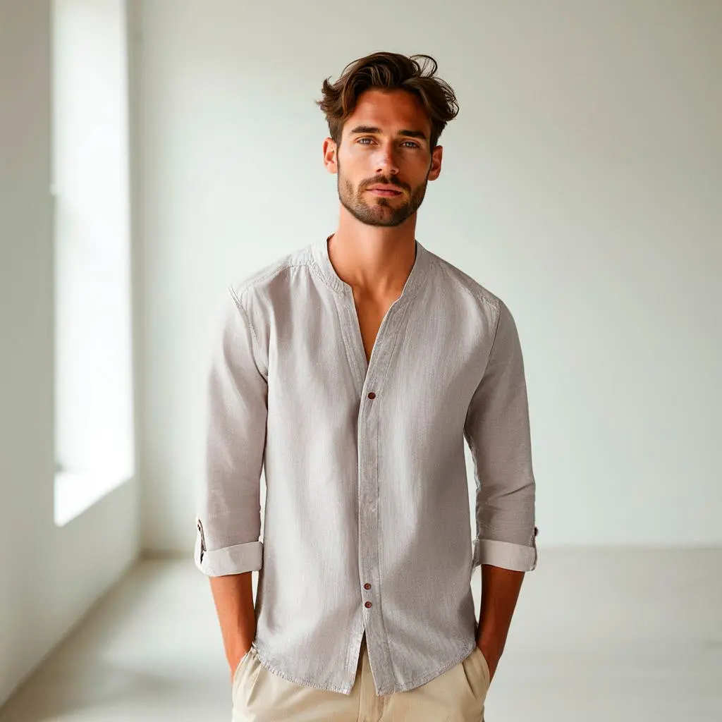 Camisa Bromley de lino - Image 5