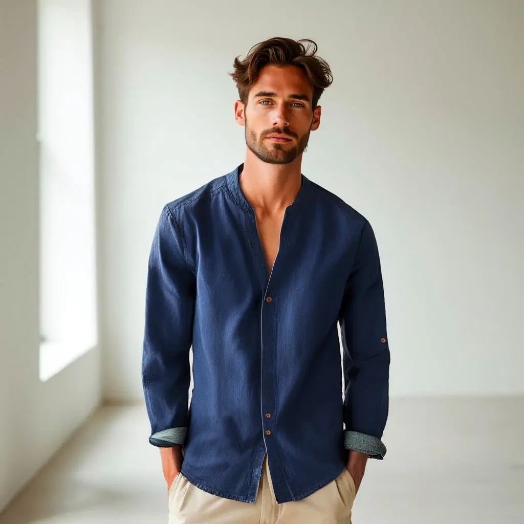 Camisa Bromley de lino - Image 4