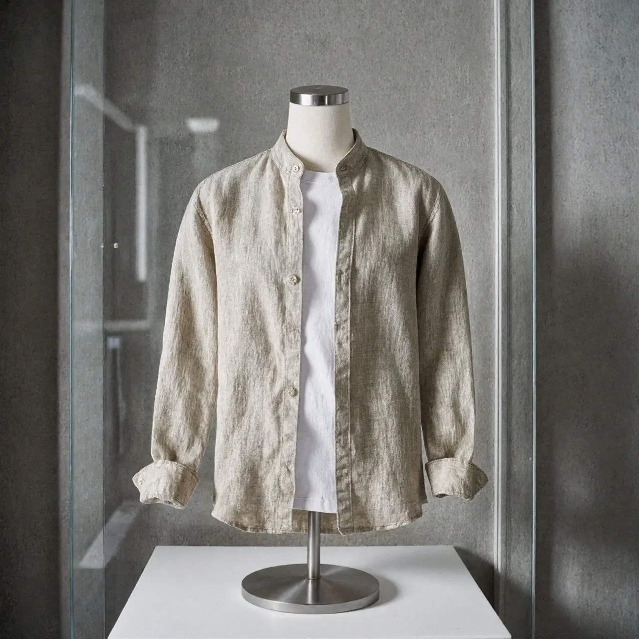 Camisa de 100% lino high quality - Image 5