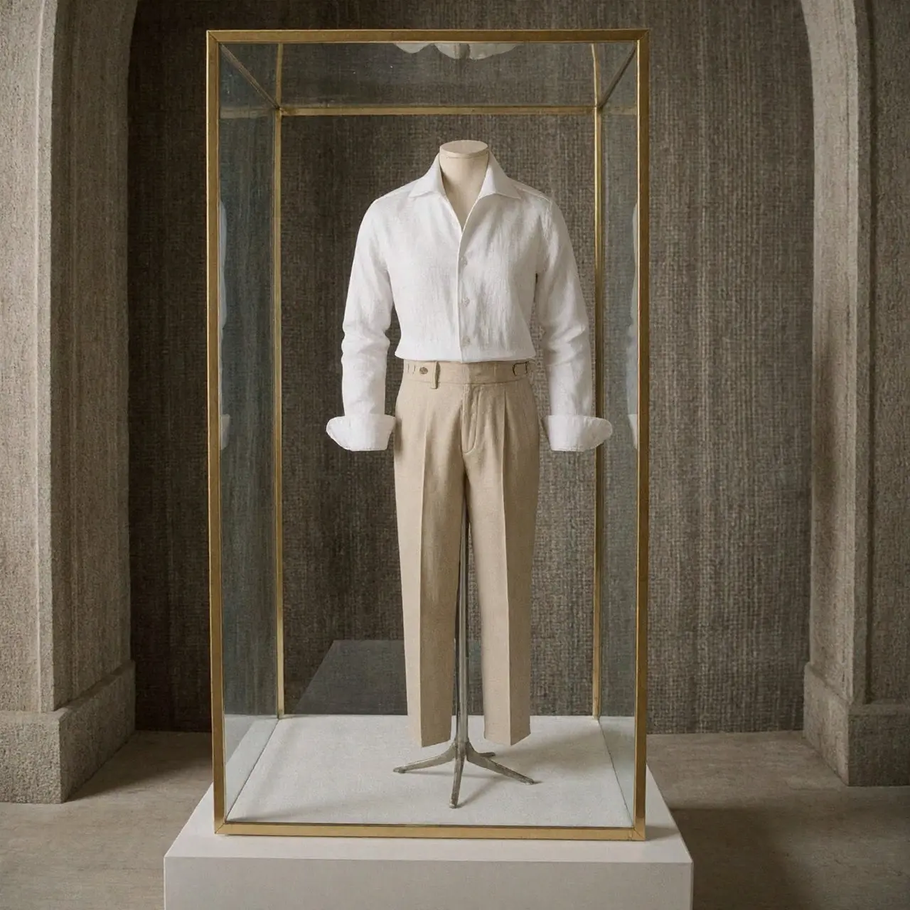 Camisa de Vestir 100% lino old money - Image 5