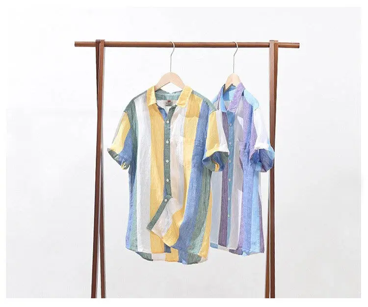 Camisa London Eye (100% lino) - Image 7