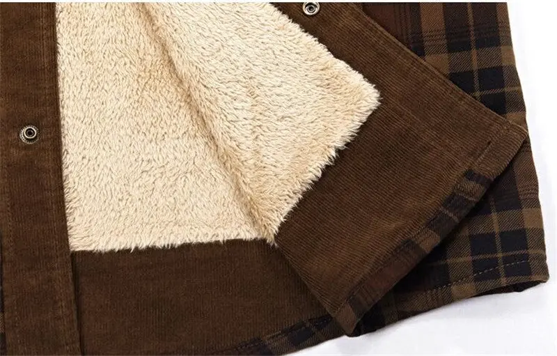 Chaqueta con Corderito a Cuadros - Image 13