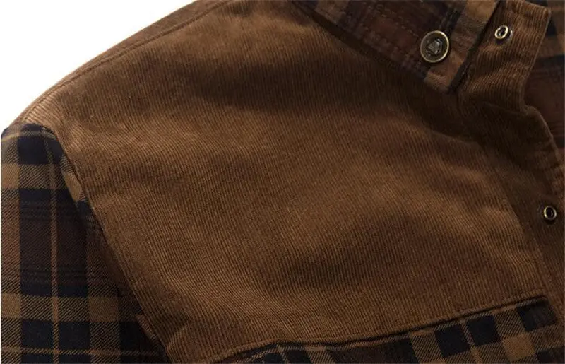 Chaqueta con Corderito a Cuadros - Image 12