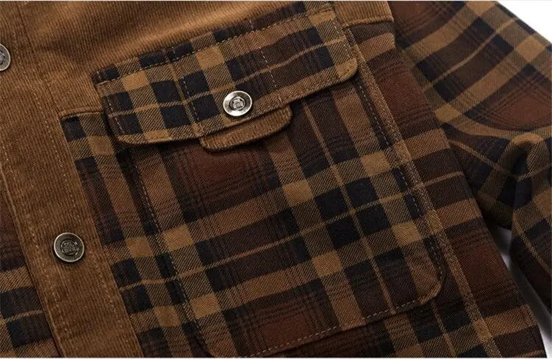 Chaqueta con Corderito a Cuadros - Image 16