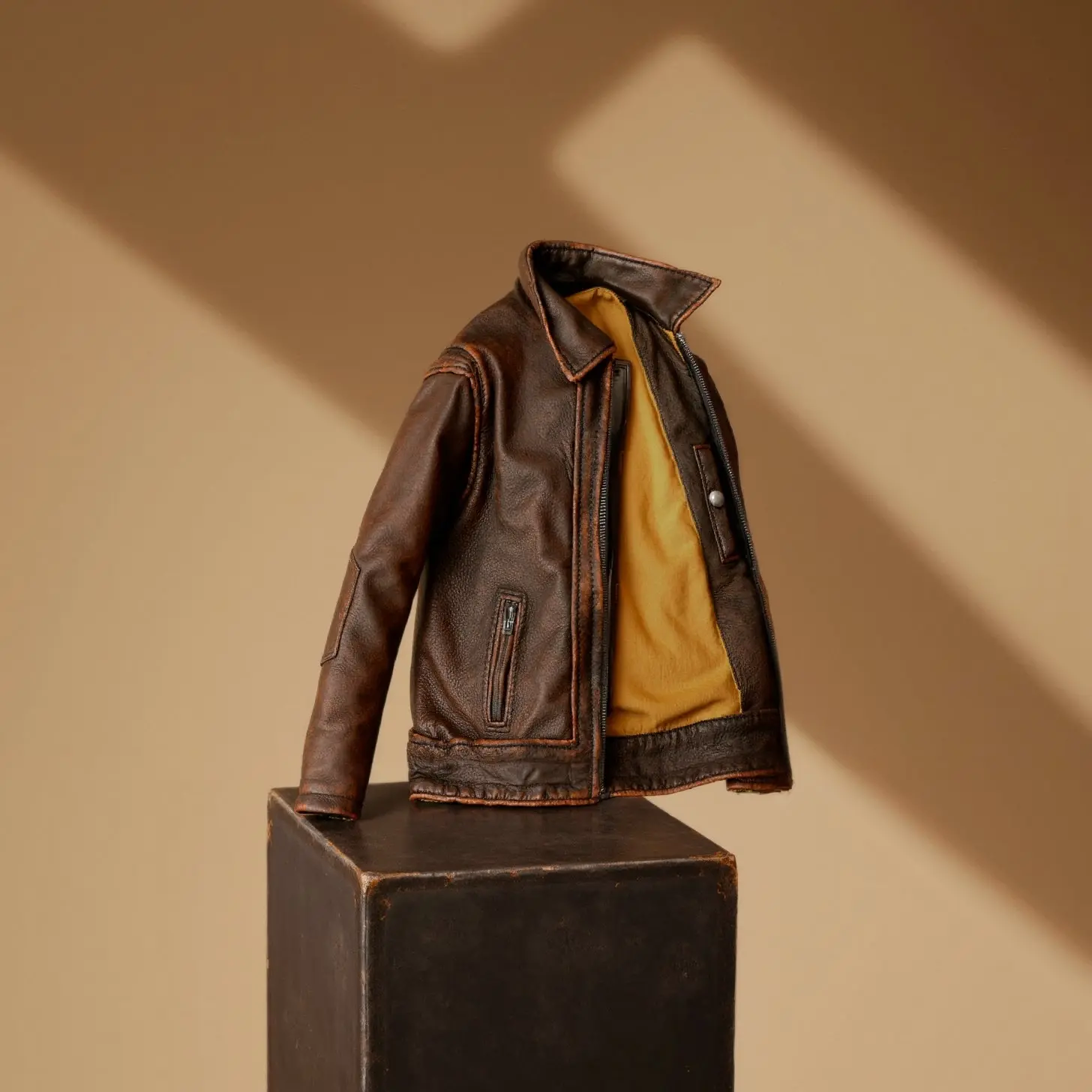 Chaqueta de Cuero Vacuno  Camden - Image 7