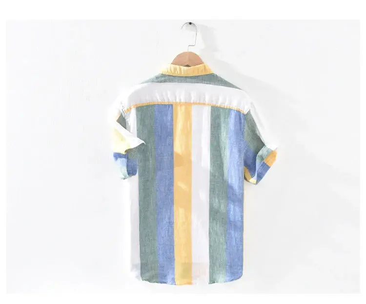 Camisa London Eye (100% lino) - Image 8