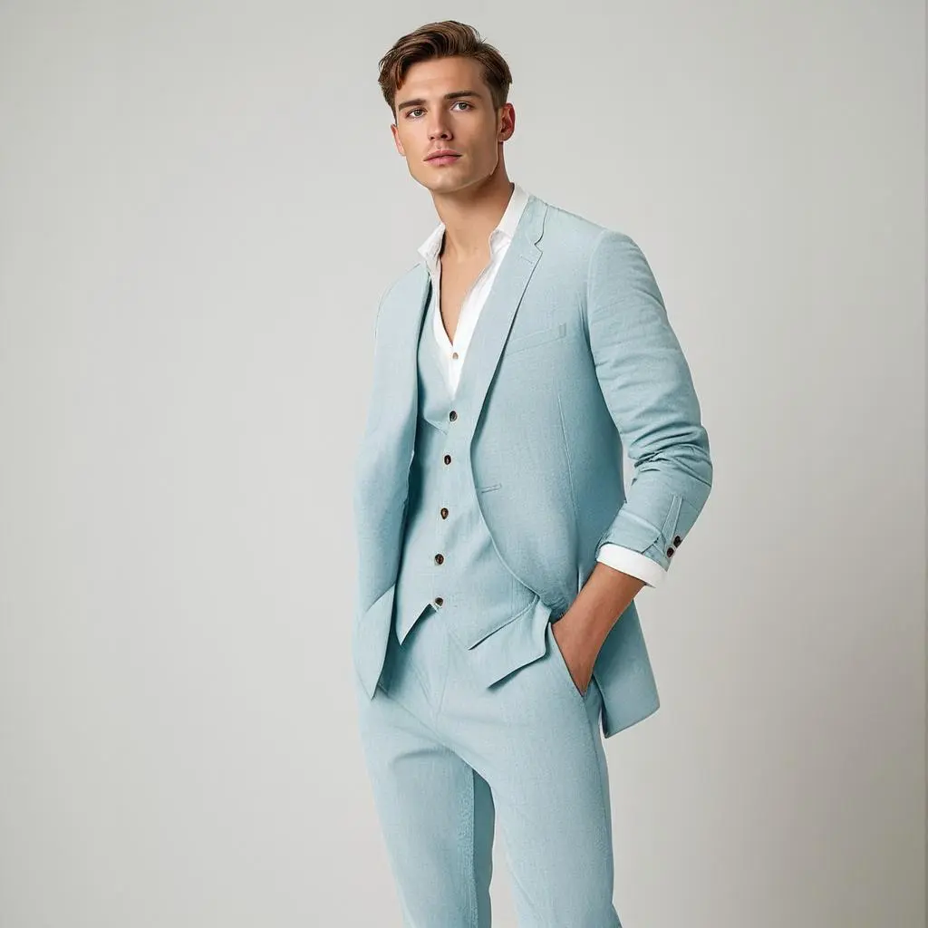 Traje de Lino - Image 3